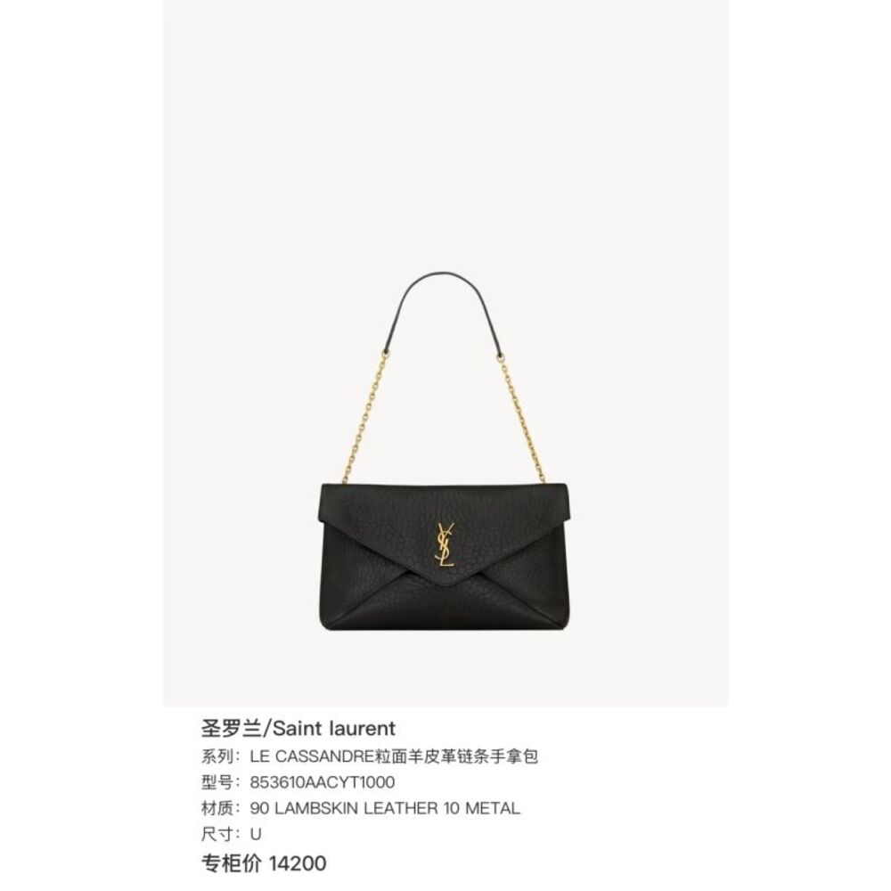 Saint Laurent Women Pre-Loved Bag Very Good Condition - Picture 8 of 9